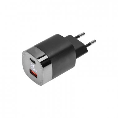 Фотография товара 'Rexant 18-2224 Сетевое зарядное устройство USB QC (30W) + Type C PD (33W)'