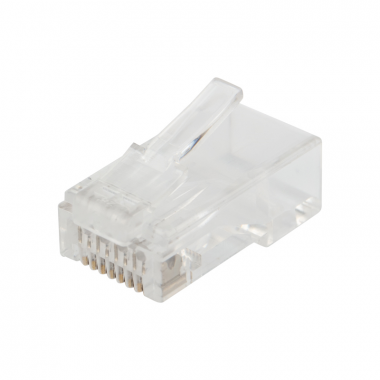 Фотография товара 'Rexant 06-0085-A10 Разъем сетевой LAN на кабель, штекер 8Р8С (RJ-45)'