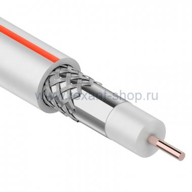 Фотография товара 'CABLETECH Кабель для спутникового телевидения SAT 50M+CCS/Al/Al 01-2401-2'