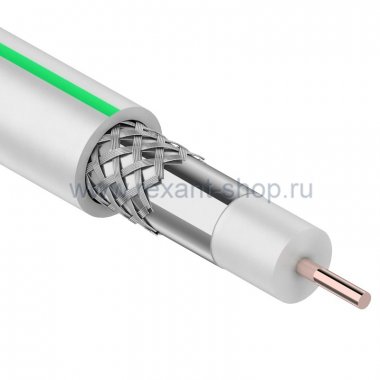 Фотография товара 'CABLETECH Кабель для спутникового телевидения SAT 703B+CCS/Al/Al, 75 Ом 01-2431-2'