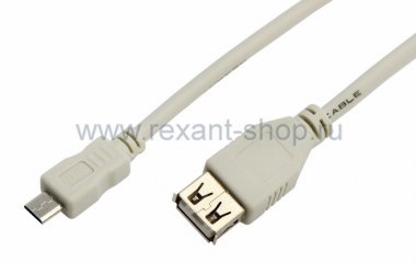 Фотография товара 'Rexant Шнур micro USB (male) 18-1161'