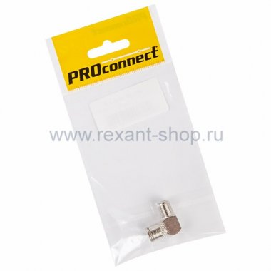 Фотография товара 'Rexant ПЕРЕХОД гн F - гн TV угловой 05-4312-4-7'