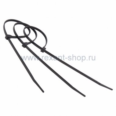 Фотография товара 'Rexant Хомут nylon 300 х 5.0 мм 07-1303-1'