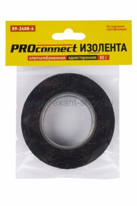 Фотография товара 'Rexant Изолента х/б 09-2408-4'