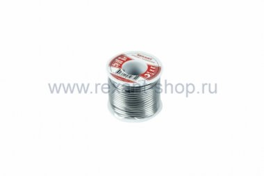 Фотография товара 'Rexant Припой с канифолью 250 гр. d=2.0 мм 09-3323'