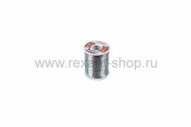 Фотография товара 'Rexant Припой с канифолью 500 гр. d=2.0 мм 09-3383'