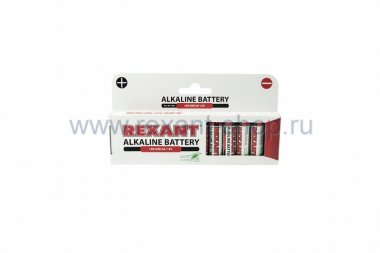 Фотография товара 'Rexant Алкалиновая батарейка AA/LR6 30-1026'