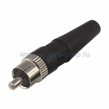 Фотография товара 'Rexant РАЗЪЁМ штекер RCA с колпачком под винт 14-0409'