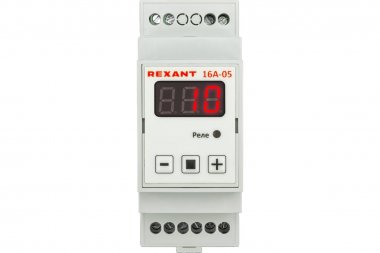 Фотография товара 'Rexant 51-0830 Терморегулятор TermoStat 16A-05 (на DIN-рейку)'