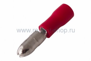 Фотография товара 'Rexant РАЗЪЁМ ШТЕКЕРНЫЙ изолированный (штекер ш4мм) 08-0511'