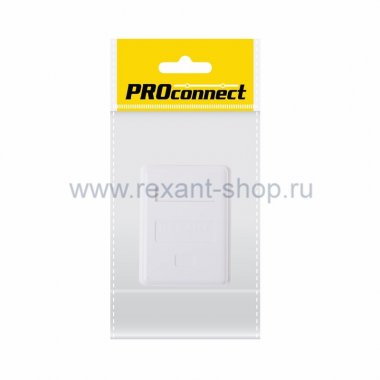 Фотография товара 'Rexant Розетка компьютерная 1хRJ-45 8р-8с CAT 5е 03-0121-9'