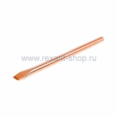Фотография товара 'Rexant Жало медное 3.8 для паяльников 25Вт 12-9941'