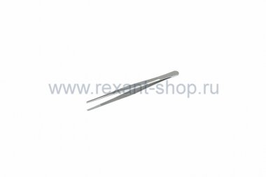 Фотография товара 'Rexant Пинцет прямой, рифленый 155мм 12-0365'
