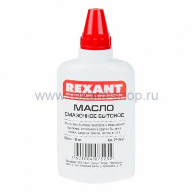 Фотография товара 'Rexant Масло смазочное бытовое 09-3941'