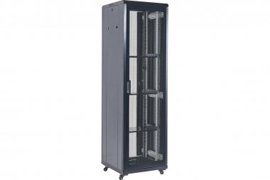 Фотография товара 'Rexant 04-4268-232 Шкаф телекоммуникационный напольный 19" 42U 600×800х2055мм'