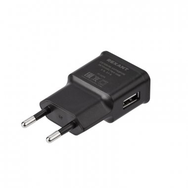 Фотография товара 'Rexant 16-0274 Сетевое зарядное устройство USB, 5V, 2.1 A'