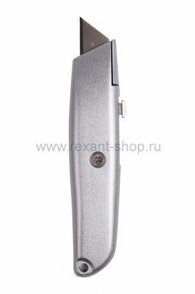 Фотография товара 'Rexant Нож с трапециевидным выдвижным лезвием 12-4907'