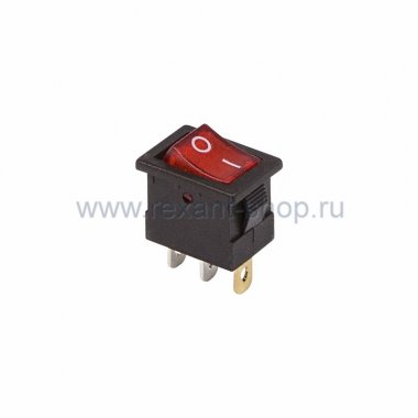 Фотография товара 'Rexant Выключатель клавишный 12V 15А 36-2170'