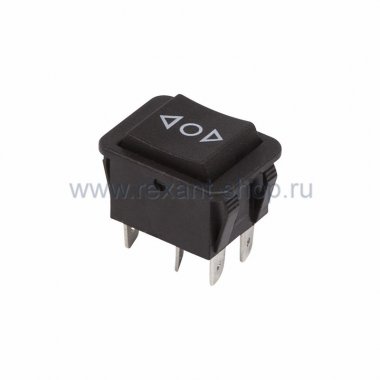 Фотография товара 'Rexant Выключатель клавишный 250V 15А (6с) 36-2375'