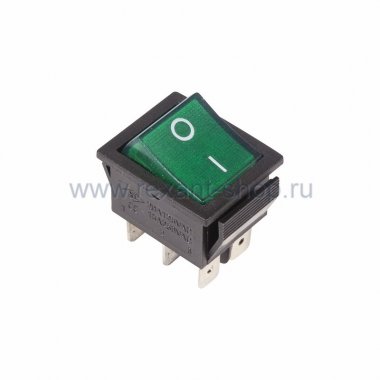 Фотография товара 'Rexant Выключатель клавишный 250V 15А (6с) 36-2352'