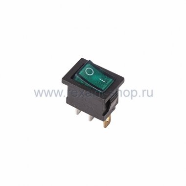 Фотография товара 'Rexant Выключатель клавишный 250V 6А 36-2153'