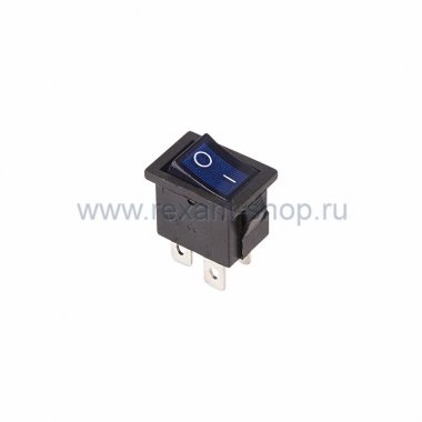 Фотография товара 'Rexant Выключатель клавишный 250V 6А (4с) 36-2191'