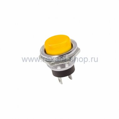 Фотография товара 'Rexant Выключатель-кнопка маталл 220V 2А 36-3354'