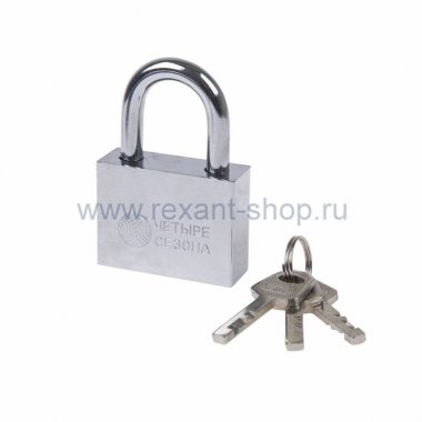 Фотография товара 'Rexant Замок навесной серия сталь 79-0036'