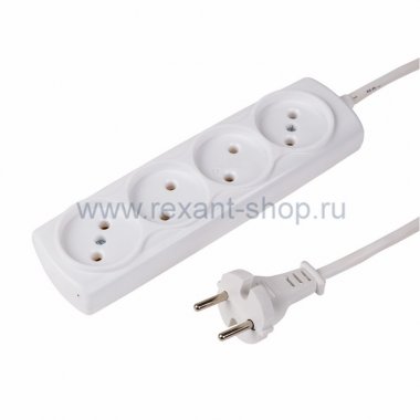 Фотография товара 'Rexant Удлинитель 4 гнезда 3м 11-2409'