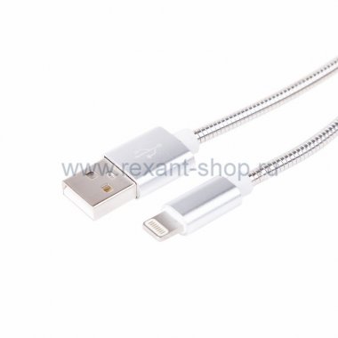 Фотография товара 'Rexant USB кабель для iPhone 5/6/7 моделей 18-4247'