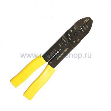 Фотография товара 'Rexant Кримпер для обжима наконечников, клемм, зачистка провода 12-3033'