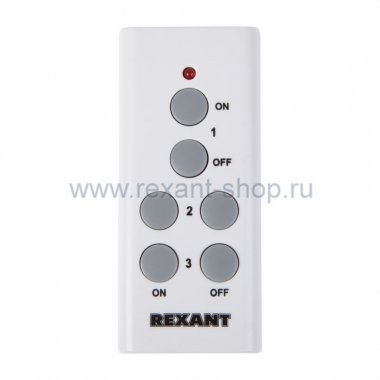 Фотография товара 'Rexant Радиоуправляемая розетка c пультом RX-001 10-6020'
