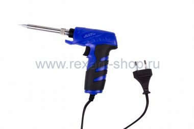Фотография товара 'Rexant Паяльник импульсный с керам. нагревателем (Профи) 220V/25-130 Вт 12-0162-1'