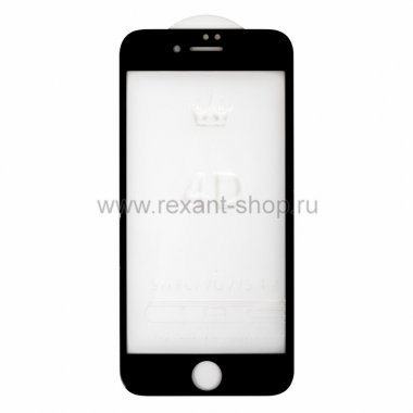 Фотография товара 'Rexant Защитное стекло 4D для iPhone 7 18-5071-9'