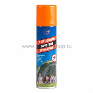 Фотография товара 'Rexant Аэрозоль для защиты от комаров, мошек, слепней, москитов и других насекомых 71-0211'