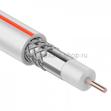 Фотография товара 'Rexant Кабель SAT 50M (75 Ом), CCS/Al/Al 75 % 01-2401-2-20'