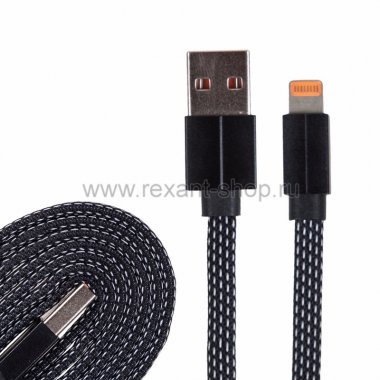 Фотография товара 'Rexant USB кабель для iPhone 5/6/7/8/X 18-1979-1-9'