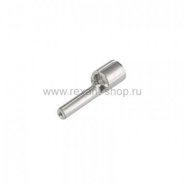 Фотография товара 'Rexant Наконечник штифтовой плоский кабельный 08-1708'