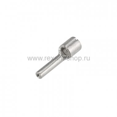 Фотография товара 'Rexant Наконечник штифтовой плоский кабельный 08-1713'