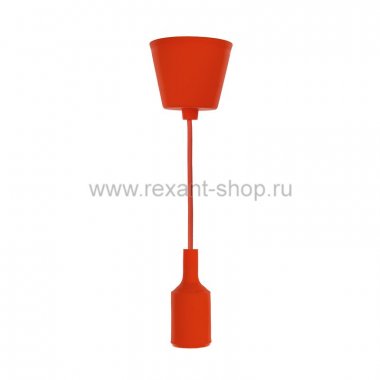 Фотография товара 'Rexant Патрон E27 силиконовый со шнуром 11-8888'
