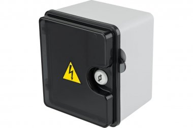 Фотография товара 'Rexant 11-0450 Корпус пластиковый ЩМПп с прозрачной дверцей 200х175х150мм IP55'