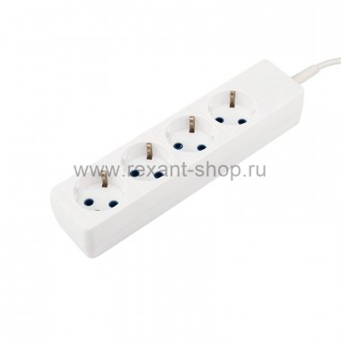 Фотография товара 'Rexant Удлинитель 4 гнезда 10 м 3х0,75 мм , 11-9557'