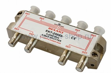 Фотография товара 'Rexant ДЕЛИТЕЛЬ ТВ краб 5-2500 МГц 05-6205'