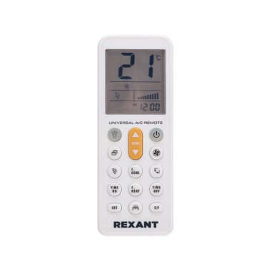 Фотография товара 'Rexant 38-0105 Пульт универсальный для кондиционеров (RX-102AII)'