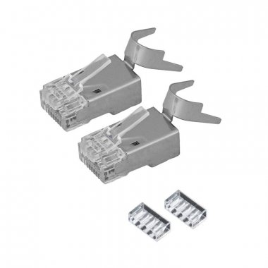 Фотография товара 'Rexant 05-1039-9Разъем RJ-45(8P8C) под витую пару, FTP, CAT 6А'