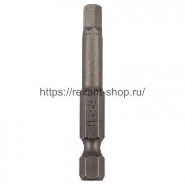 Фотография товара 'Rexant Бита шестигранная HEX-5*50 мм для шуруповерта сталь S2 , 92-0423'