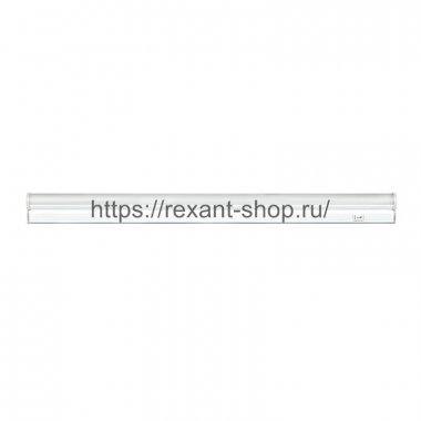 Фотография товара 'Rexant Светильник светодиодный линейный T5-01 5 Вт 400 Лм 4000 K IP20 315 мм с выключателем и соединителем, 607-211'