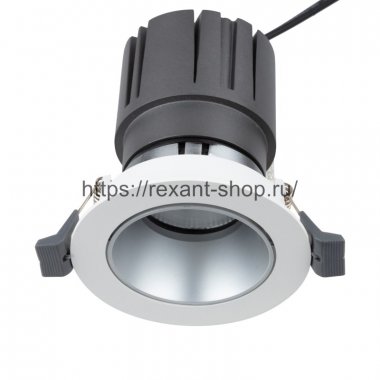 Фотография товара 'Rexant Светильник встраиваемый поворотный Horeca Dark Light с антиослепляющим эффектом 12 Вт 4000 К LED, 615-1003'