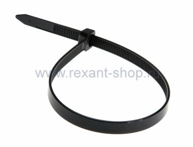 Фотография товара 'Rexant Хомут широкий nylon 8.0 х 300 мм 07-0303'
