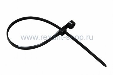 Фотография товара 'Rexant Хомут под винт nylon 4.8 х 200 мм 07-0205'